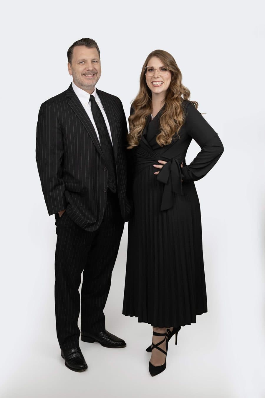 Daniel Dower and Madison Duehr